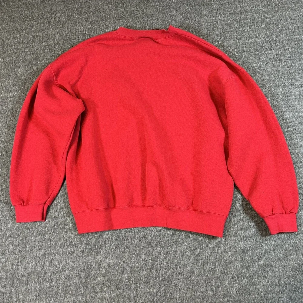 Vintage Nebraska Cornhuskers Sweatshirt Mens Medium Large NCC Football‎ Sweater
